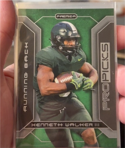 2022 Panini Premier Pro Picks #PP-19 Kenneth Walker III — front