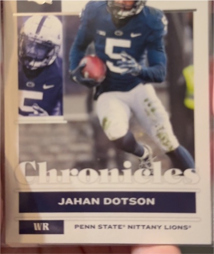 2022 Panini Chronicles Draft Picks #11 Jahan Dotson — front