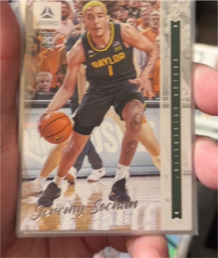 2022 Panini Chronicles Draft Picks #16 Jeremy Sochan — front