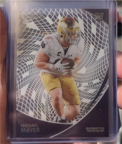 2023 Panini Chronicles Draft Picks Clear Vision #9 Michael Mayer — front