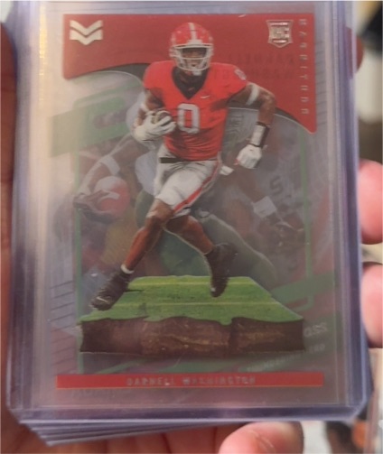 2023 Panini Chronicles Draft Picks Magnitude #9 Darnell Washington — front