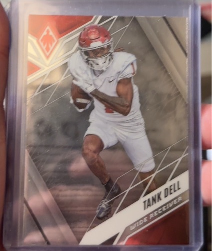 2023 Panini Chronicles Draft Picks Phoenix #25 Tank Dell Rookie Card — front