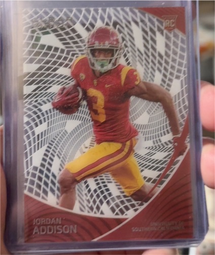 2023 Panini Chronicles Draft Picks #6 Jordan Addison Clear Vision — front