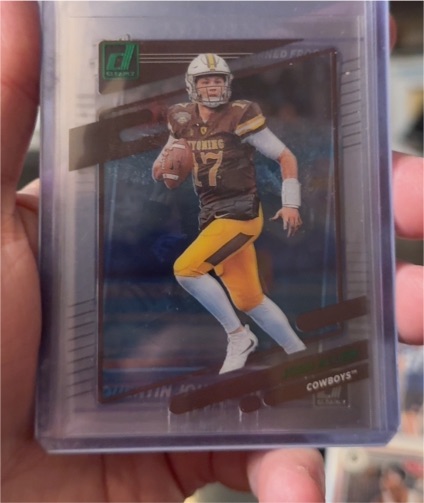 2023 Panini Chronicles Draft Picks Clearly Donruss #14 Josh Allen — front