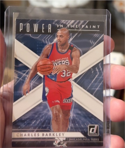 2021-22 Panini Donruss #7 Charles Barkley Power in the Paint — front