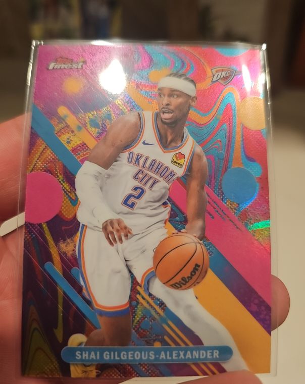 2025-26 Topps Finest #66 Shai Gilgeous-Alexander — front