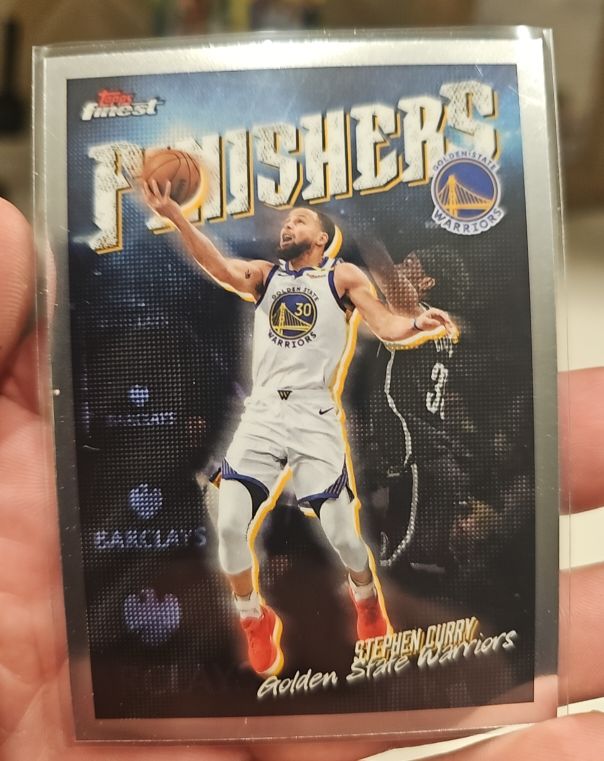 2025-26 Topps Finest #FI-4 Stephen Curry Finishers — front