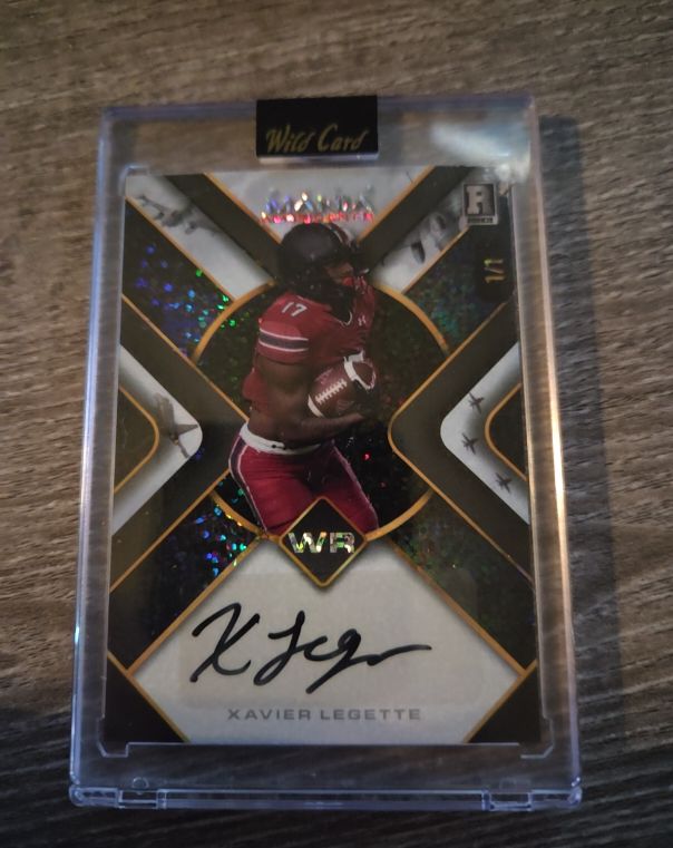 2024 Wild Card Auto Mania #AMAT-XL Xavier Legette — front