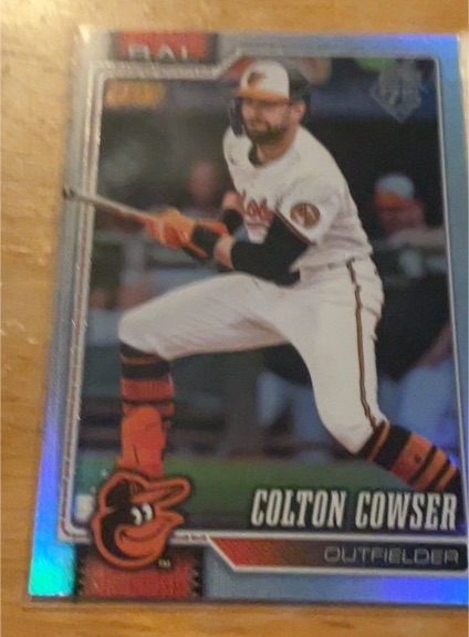2026 Topps Series 1 #166 Colton Cowser — front