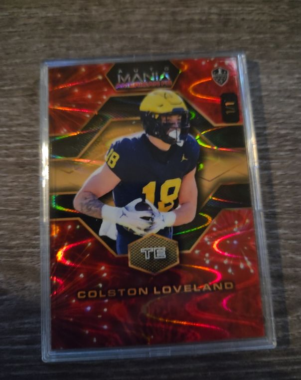 2024 Wild Card Auto Mania #AMADP-CL Colston Loveland — front