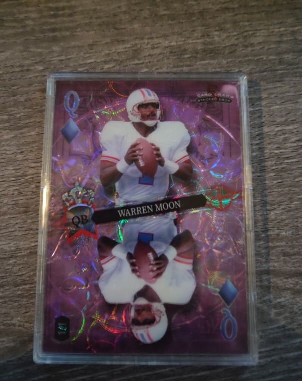 2023 Wild Card Stacked Deck Warren Moon — front