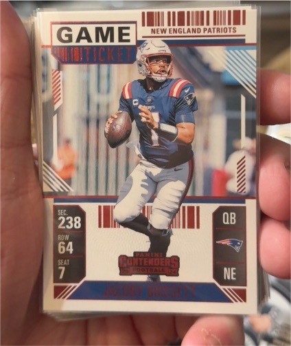 2024 Panini Contenders #67 Jacoby Brissett — front