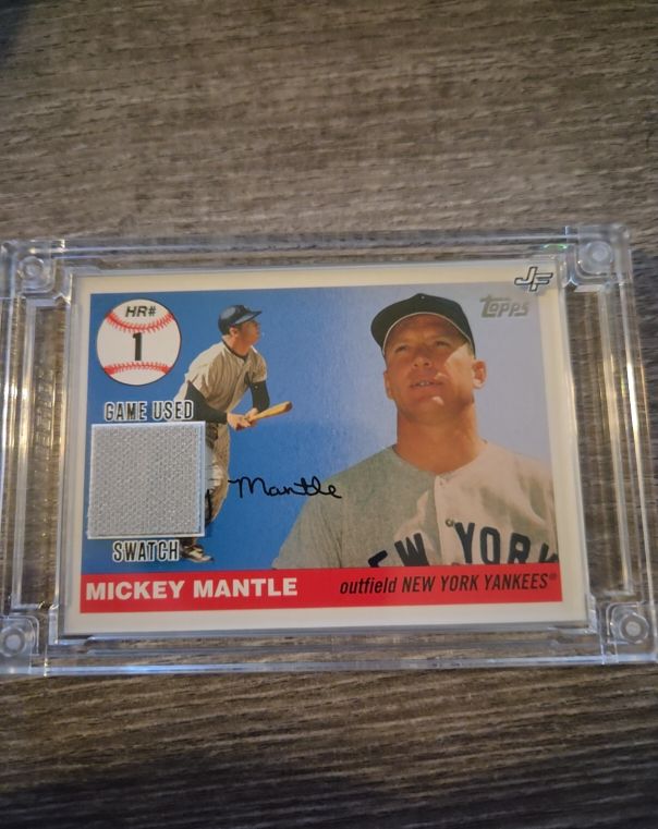 2006 Topps Mickey Mantle Home Run History #MHR1 — front
