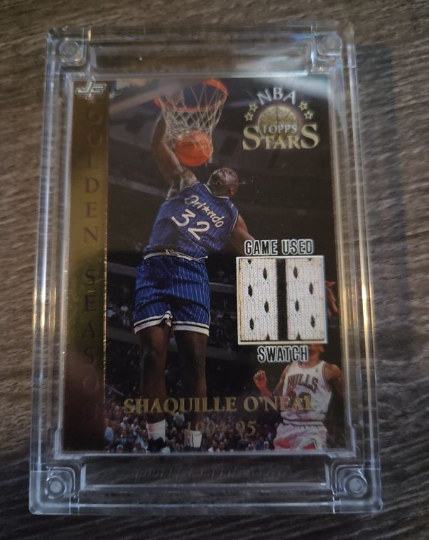 1996 Topps Stars Golden Season #82 Shaquille O'Neal — front
