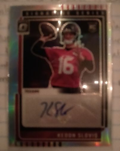 2025 Donruss Optic #SSH-KS Kedon Slovis — front