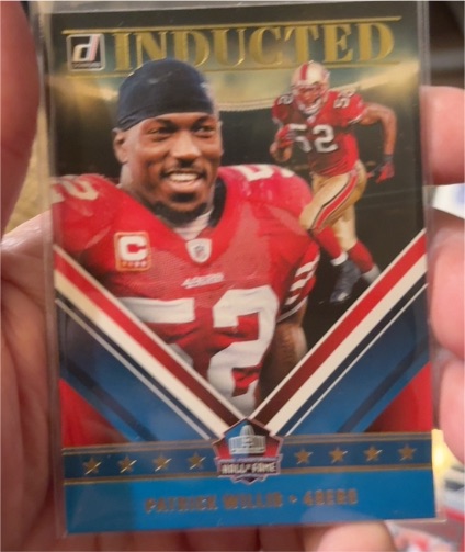 2024 Panini Donruss Inducted #I-PW Patrick Willis — front