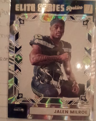 2025 Panini Donruss Elite Series Rookies #ESR-JME Jalen Milroe — front
