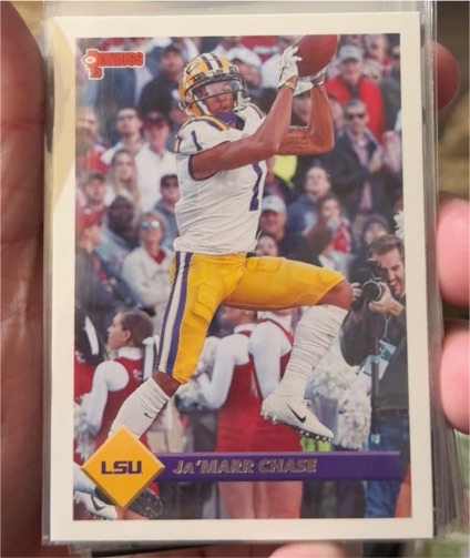 2023 Panini Chronicles Draft Picks Donruss Retro #5 Ja'Marr Chase — front