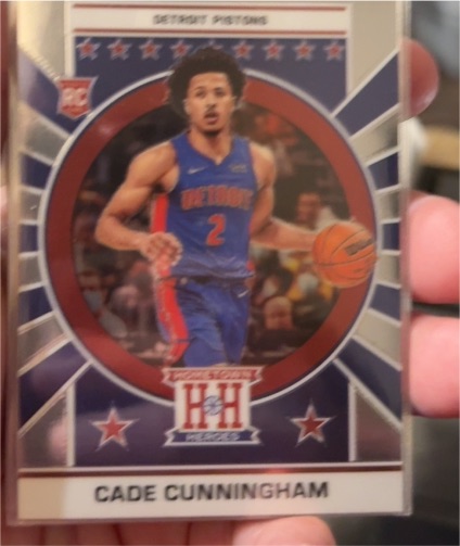2021-22 Panini Chronicles Hometown Heroes #651 Cade Cunningham — front