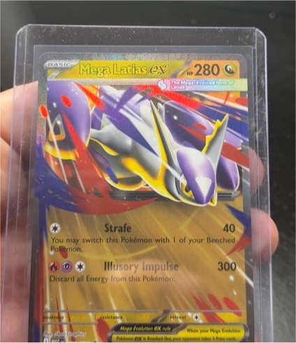2025 Pokemon Mega Latias ex #100/132 — front