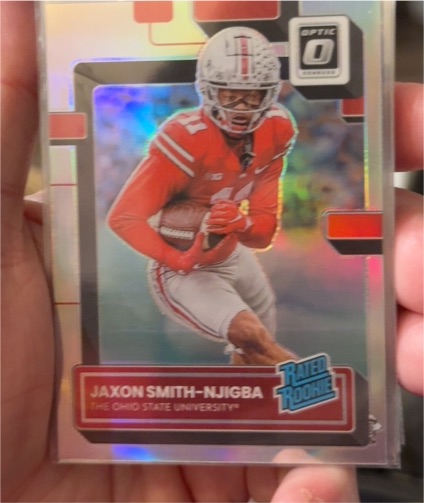 2023 Panini Donruss Optic Rated Rookie #25 Jaxon Smith-Njigba — front