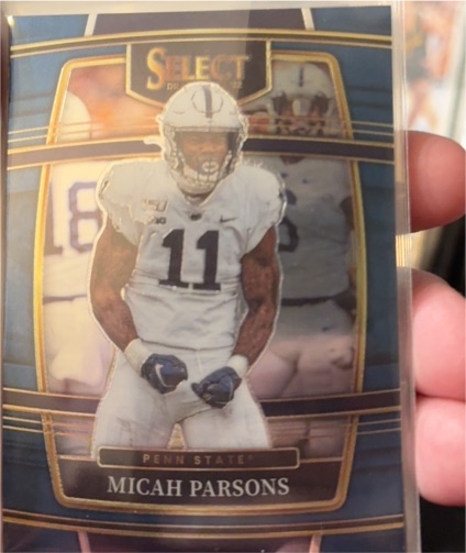 2022 Panini Select Draft Picks #85 Micah Parsons — front