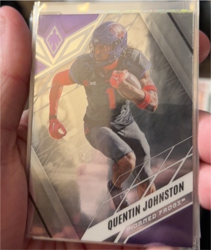 2023 Panini Chronicles Draft Picks Phoenix #7 Quentin Johnston — front