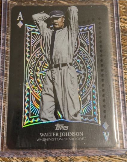 2026 Topps Series 1 All Aces #AA-10 Walter Johnson — front
