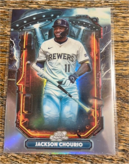 2025 Topps Cosmic Chrome #ET-19 Jackson Chourio — front