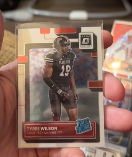 2023 Panini Chronicles Draft Picks Donruss Optic Rated Rookies #6 Tyree Wilson — front