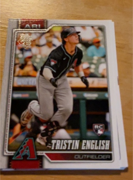 2026 Topps Series 1 #346 Tristin English — front