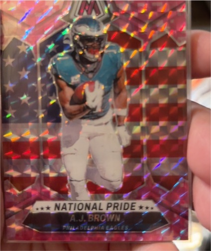 2024 Panini Mosaic #265 A.J. Brown National Pride — front