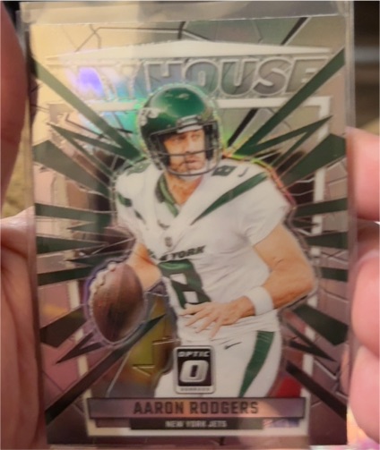 2023 Donruss Optic My House Silver Prizm #2 Aaron Rodgers — front