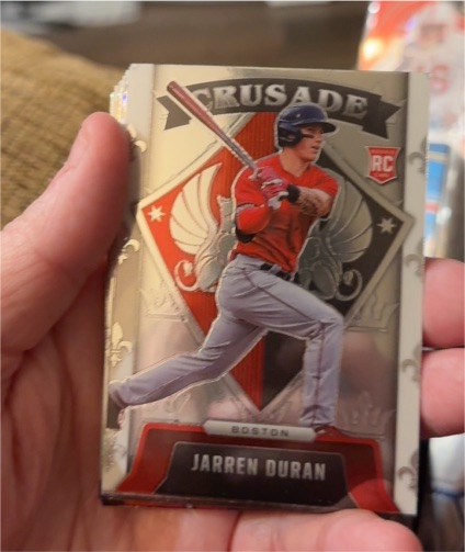 2022 Panini Chronicles Crusade #4 Jarren Duran — front
