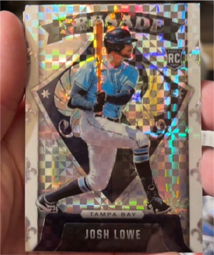 2022 Panini Chronicles Crusade #8 Josh Lowe — front