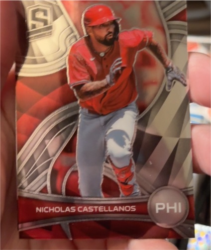 2022 Panini Chronicles Spectra #74 Nicholas Castellanos — front