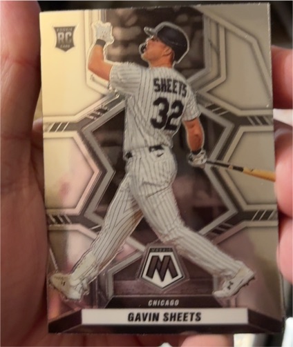 2022 Panini Mosaic #212 Gavin Sheets — front