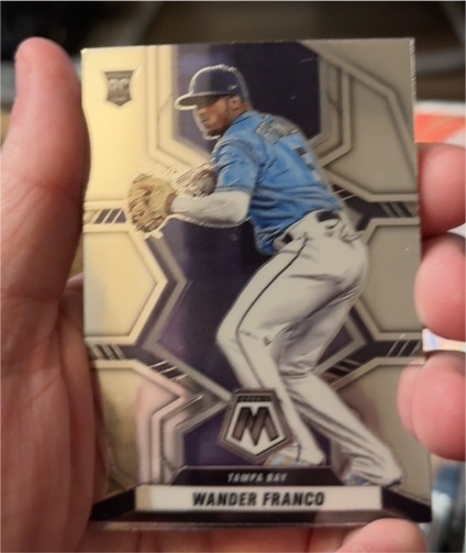 2022 Panini Mosaic #244 Wander Franco — front