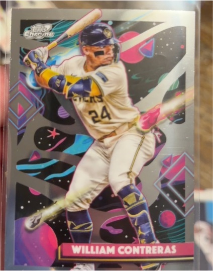 2025 Topps Cosmic Chrome #171 William Contreras — front