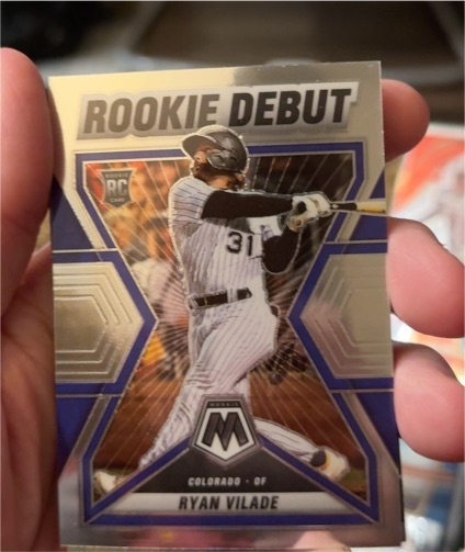 2022 Panini Mosaic Rookie Debut #RD-15 Ryan Vilade — front