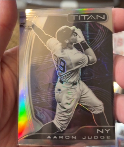 2022 Panini Chronicles Titan #22 Aaron Judge — front