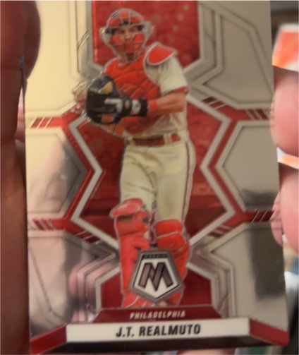 2022 Panini Mosaic #94 J.T. Realmuto — front