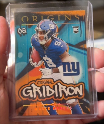 2024 Panini Origins Original Gridiron #9 Malik Nabers — front