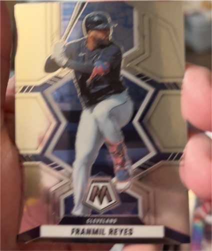 2022 Panini Mosaic #76 Franmil Reyes — front