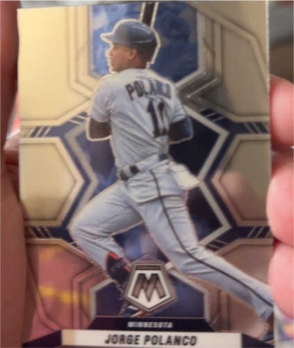 2022 Panini Mosaic #167 Jorge Polanco — front