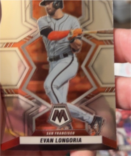 2022 Panini Mosaic #170 Evan Longoria — front