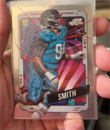 2024 Topps Chrome Cosmic #145 Maason Smith — front