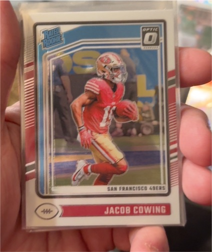2024 Donruss Optic #236 Jacob Cowing — front