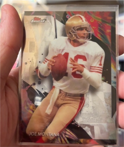 2024 Topps Finest #148 Joe Montana — front