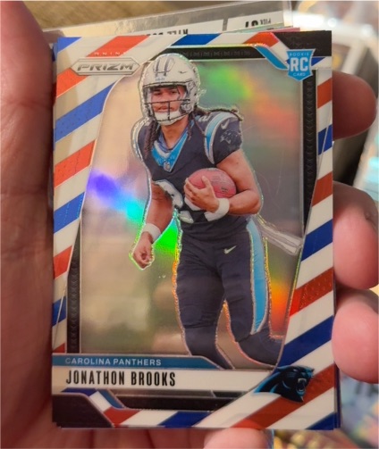 2024 Panini Prizm #357 Jonathon Brooks — front